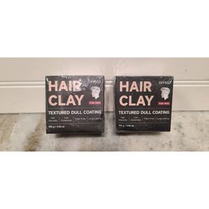 DFFSSD Hair Clay For Men Textured Dull Coating Lot of 2
